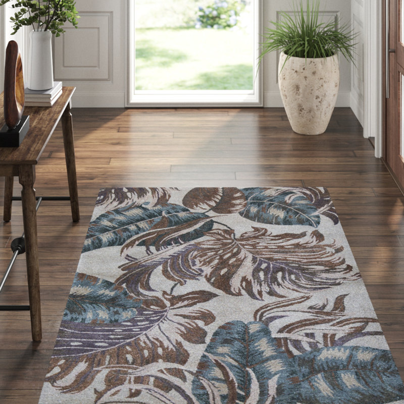 Bokara Rug Co., Inc. OneofaKind HandKnotted Dark Green/Brown/Gray 4